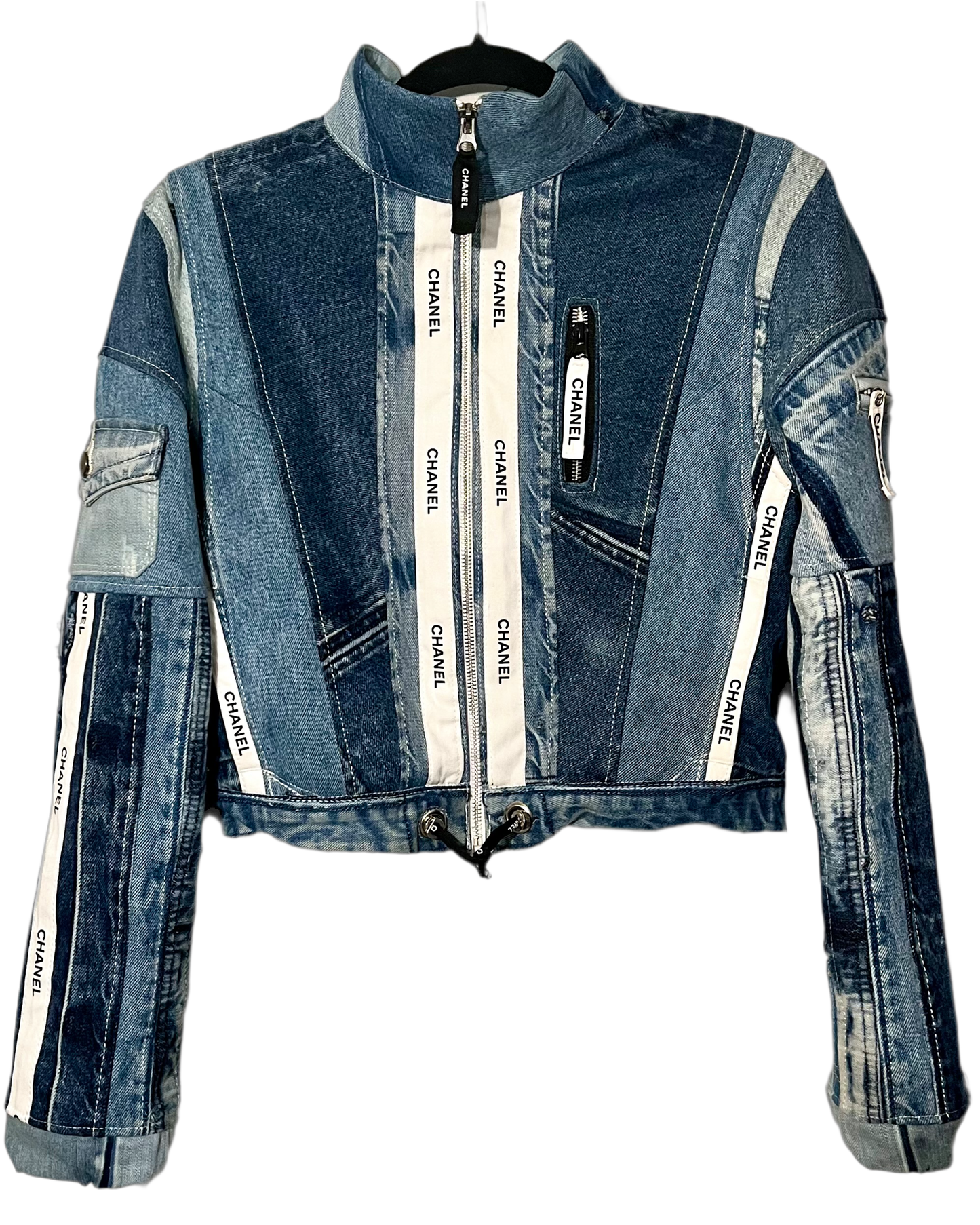 Handmade Patchwork Denim Jacket