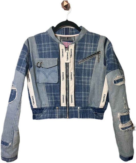 Denim Bomber Jacket