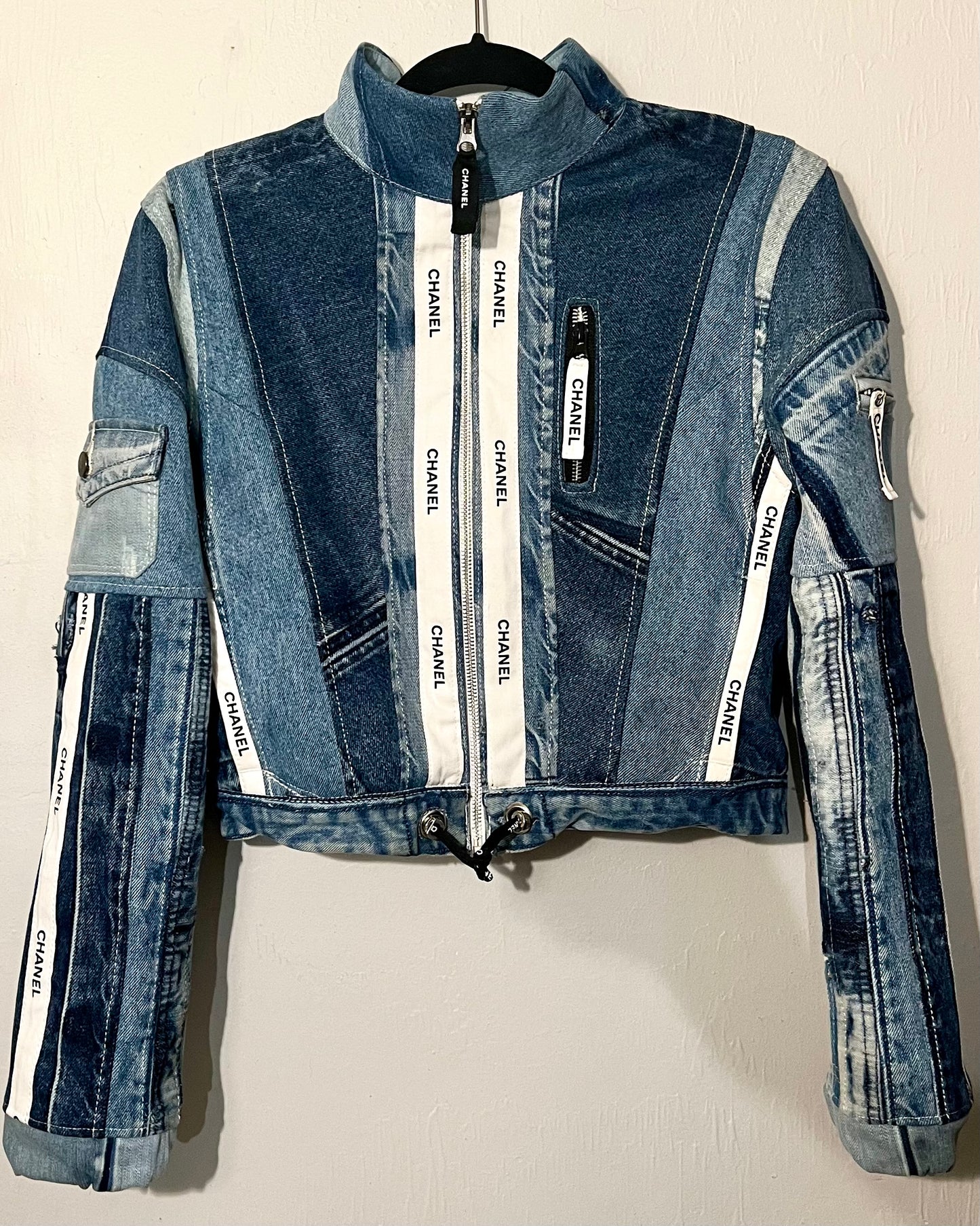 Handmade Patchwork Denim Jacket